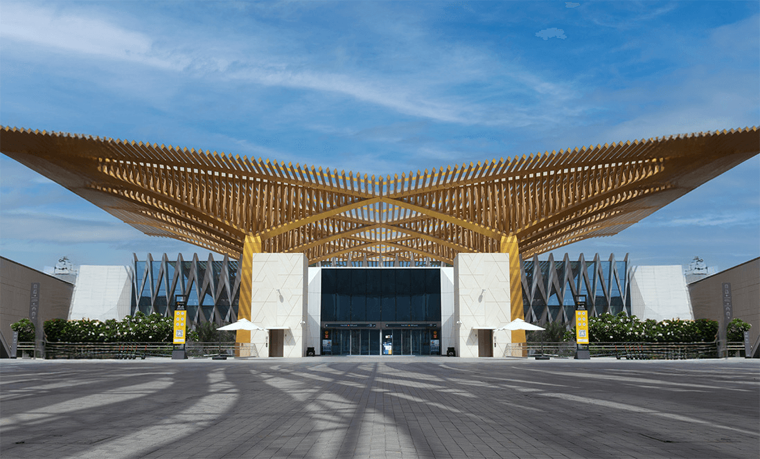 Modern exhibition stand